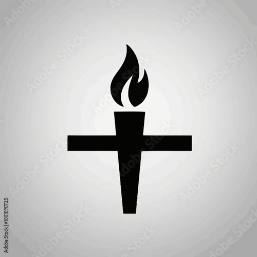 torch, flame, cross, faith, christian, religion, hope, worship, spiritual, holy, symbol, gospel, church, believer, prayer, biblical, savior, sacrifice, light, glory, devotion, sacred, ministry, salvat