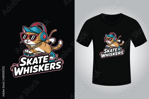 Skating T shirt Design
