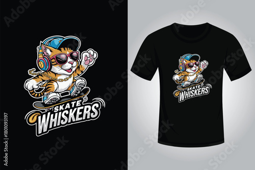 Skating T shirt Design