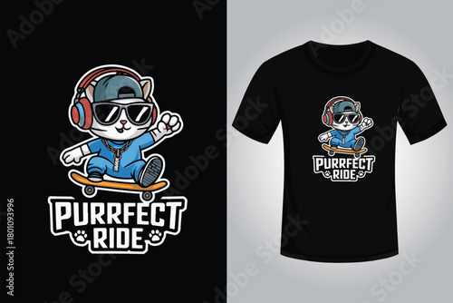 Skating T shirt Design