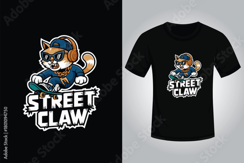 Skating T shirt Design