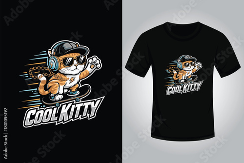 Skating T shirt Design