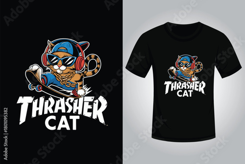 Skating T shirt Design