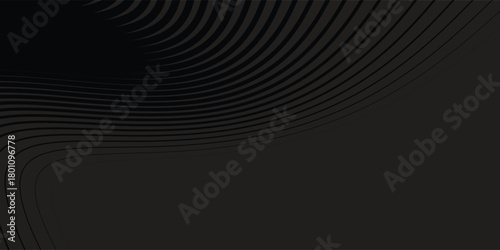 simple wave masculine dark linear abstract wallpaper for flyer, banner, poster, presentation. Vector design