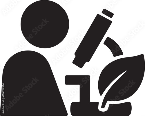 Vector illustration of makeup brushes set icon