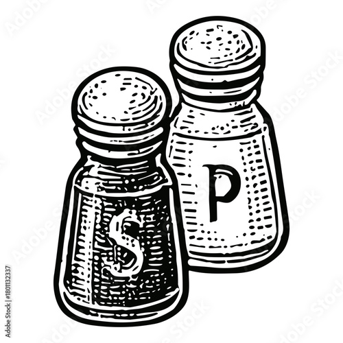 Salt and Pepper Shakers