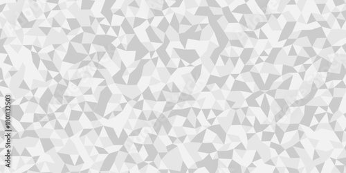 white and gray abstract low polygon banner triangle gradient web template design. background poly mosaic space tile geometric pattern.	
