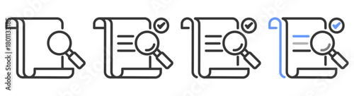 The Ultimate norm Styles with Variations Line of icon set vector illustration