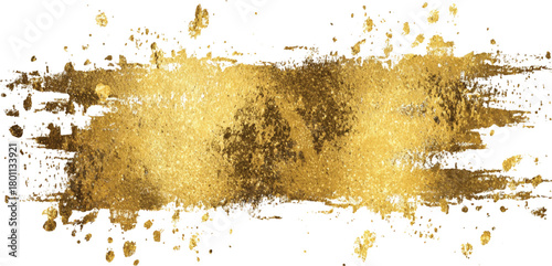 Quadro su tela Gold glitter