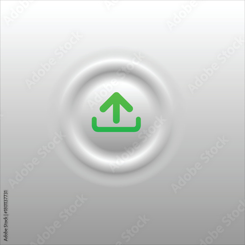 Upload icon . Software upload icons, upload symbol. Upload button, files icons. simple icon isolated on modern background. Arrow uploading icon. software upload icon.