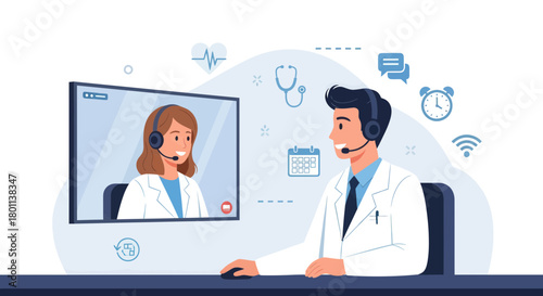 Telemedicine Consultation: Modern Healthcare Solutions Using Technology to Help Patients