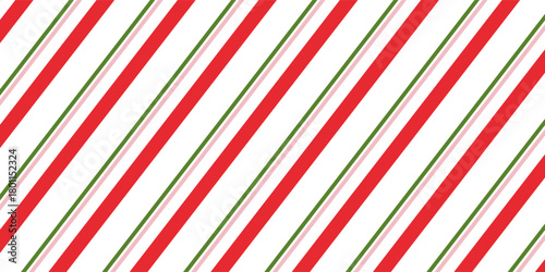 Candy cane Christmas seamless pattern background vector illustration.Eps10