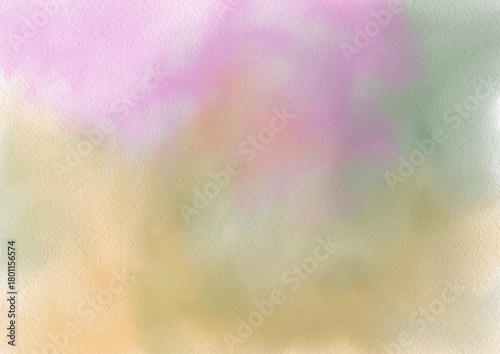 Watercolor Abstract Wash Background