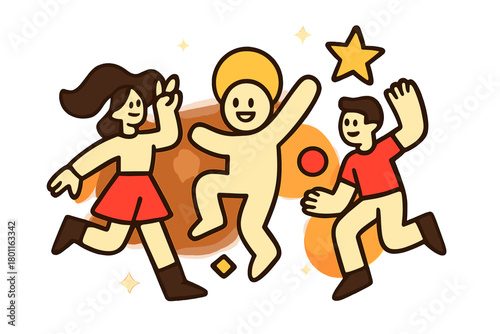 Festive Bokeh Glow. Festive bokeh background. Soft glowing orbs of light in layered warm tones, overlapping in