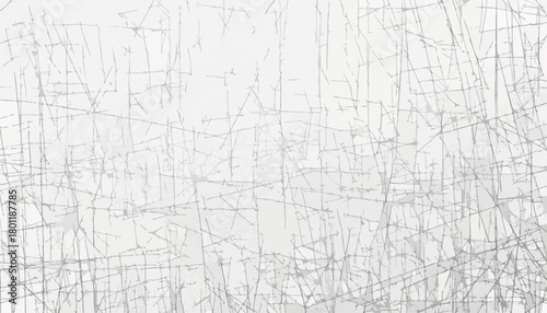 Vecteur abstrait de lignes fines et entrelacées sur fond blanc, texture graphique moderne.