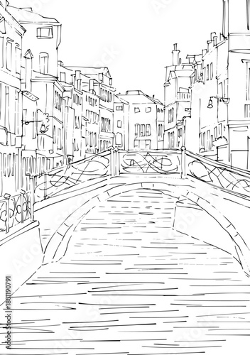 the beauty of Venice in sketches
