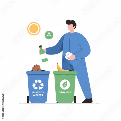 Zero Waste Lifestyle and Material Recycling