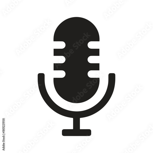 Cloud Microphone Logo Showing Modern Online Podcast Streaming And Storage