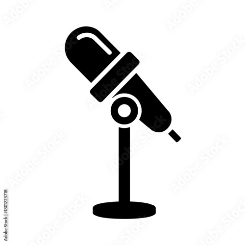 A confident speaker prepares to share their voice ready to inspire and connect through storytelling with a simple black