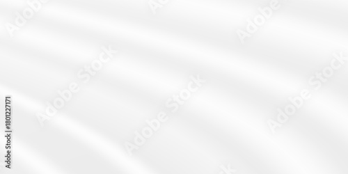 White gray satin texture that is white silver fabric silk panorama background with beautiful soft blur pattern natural. eps 10