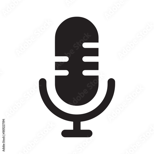 Maze Pattern Microphone Logo Showing Thoughtful And Intellectually Complex Podcasts