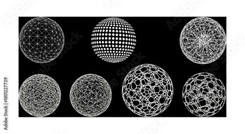Spherical Geometric Designs Exploration of Patterns and Structures, Creating Visual Dynamics