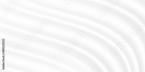 White gray satin texture that is white silver fabric silk panorama background with beautiful soft blur pattern natural. eps 10