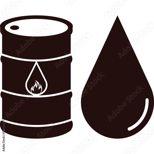 Oil Solid Icon