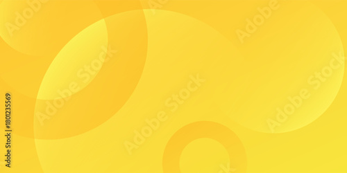 Fluid yellow gradient shapes composition. for presentation design.