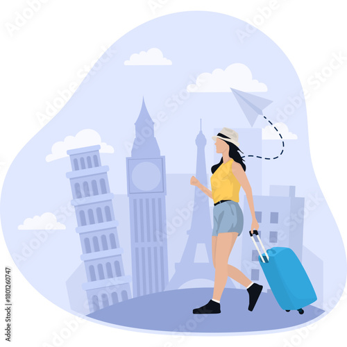 Travelling Illustration