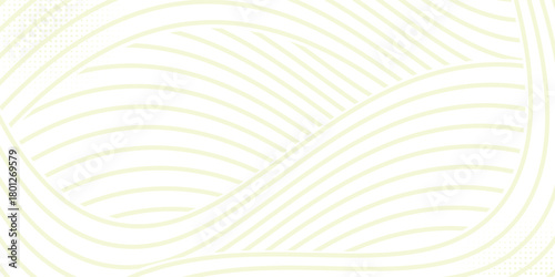 Yellow instant noodles orange, illustration.