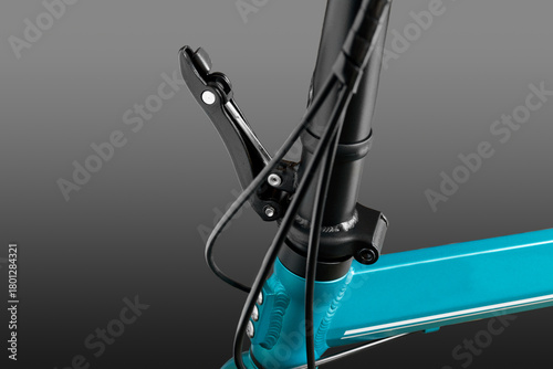 Folding bicycle handlebars.