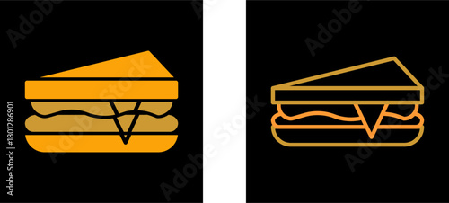 Sandwich Vector Icon