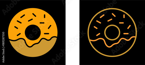 Donut Vector Icon