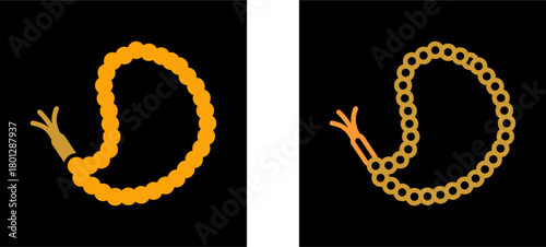 Prayer Beads Vector Icon