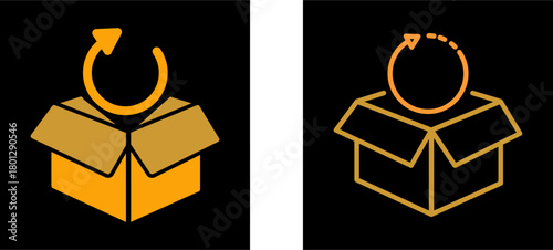 Product Return Vector Icon