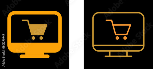 Online Shop Vector Icon