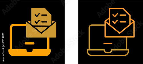 Distance Education Vector Icon