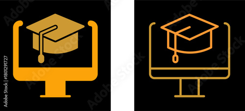 Elearning Vector Icon