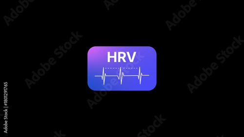 HRV Heartbeat Card Animation
