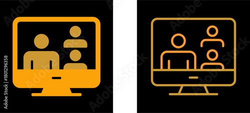 Videocall Vector Icon