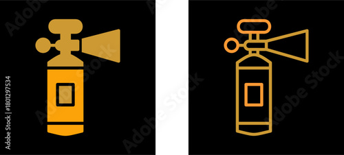 Fire Extinguisher Vector Icon