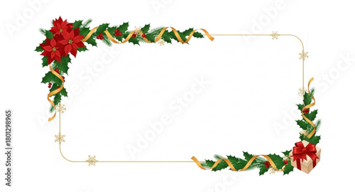 framework for photo or congratulation