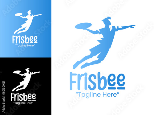 Frisbee Logo Playful and Creative Design for Youth Teams