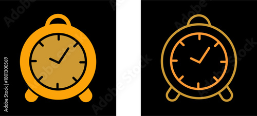 Alarm Clock Vector Icon