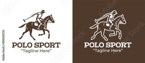 Polo Sport Logo Dynamic and Action-Packed Design