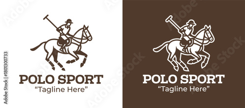 Polo Sport Logo Modern and Sleek Design for Polo Events