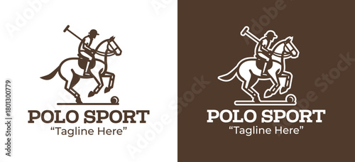 Polo Sport Logo Vintage Style for Polo Enthusiasts