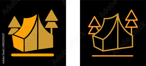 Camp Vector Icon