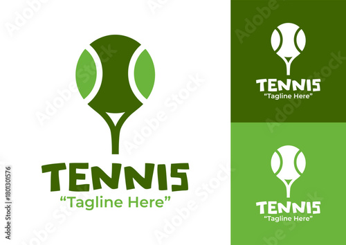 Tennis Logo Sleek and Modern Design for Clubs